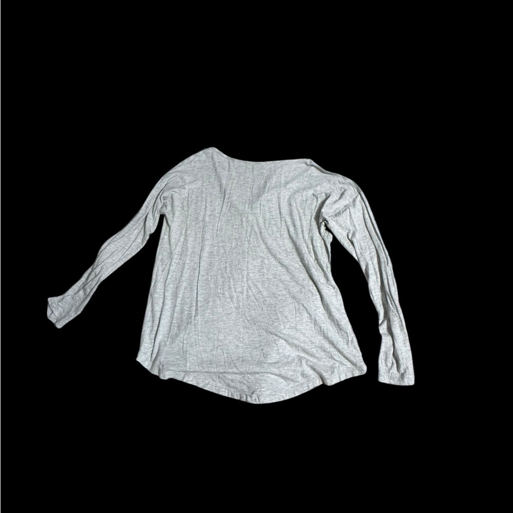 Vineyard Vines Women's Light Gray Long Sleeve Top